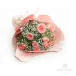 Blushing Rose Petal Posy MFB 124