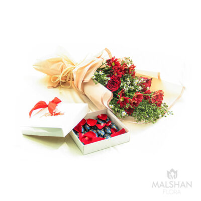 Sweetheart's Red Bloom Chocolate Surprise MFB 129