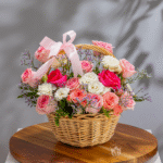 Blush & Bloom Basket