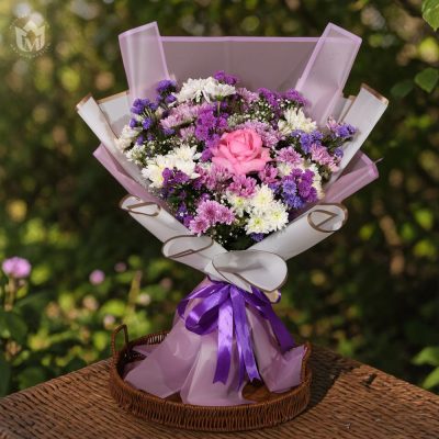 Lavender Rose Serenity Bouquet