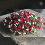 The Scarlet Romance Coffee Table Arrangement