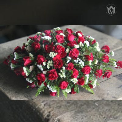 The Scarlet Romance Coffee Table Arrangement