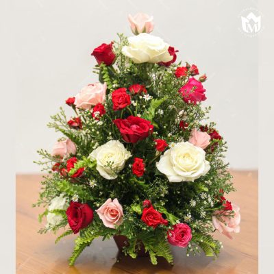 The Elegant Love Floral Pot