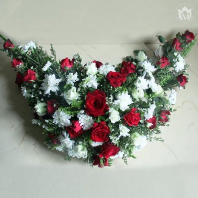 The Eternal Grace Coffin Spray Wreath