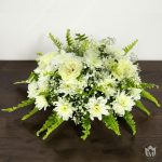 The Graceful Farewell Floral Display Coffin Wreath 